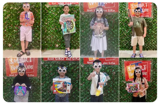 Pemberian Birthday Gift dari smart happy kids